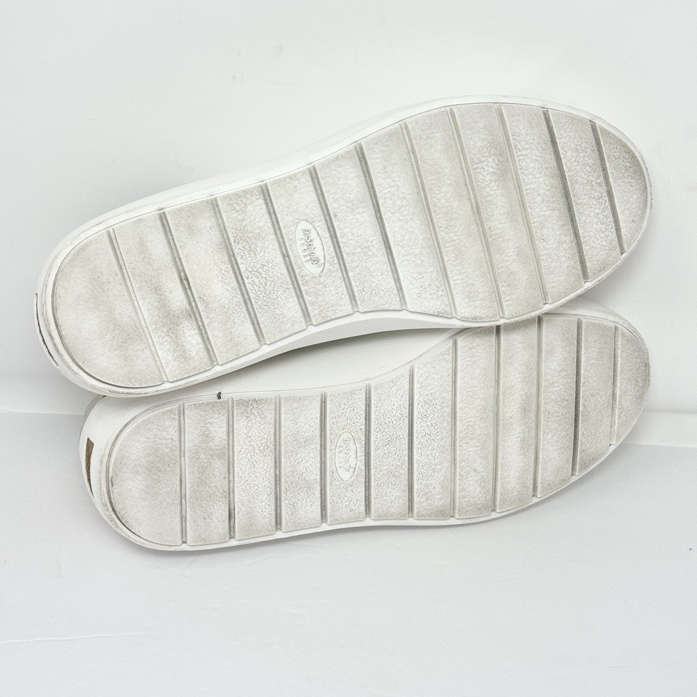 Dr Scholl's Women's Time Off Sneaker Size 9.5M White Gold Faux Leather - Picture 13 of 13